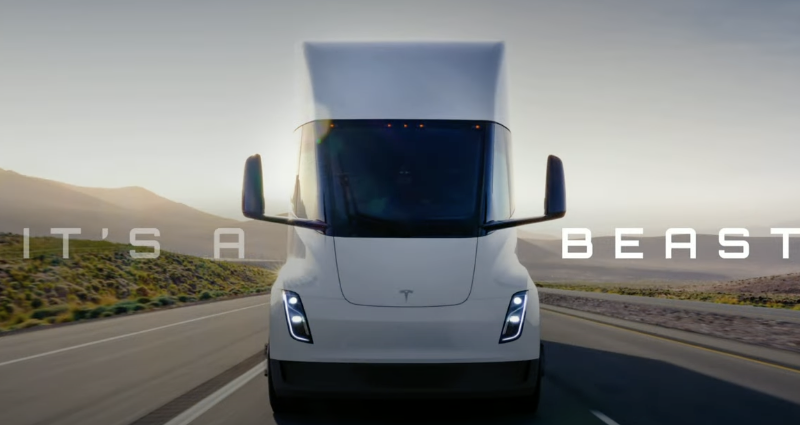 Tesla Semi Electric Semi Truck