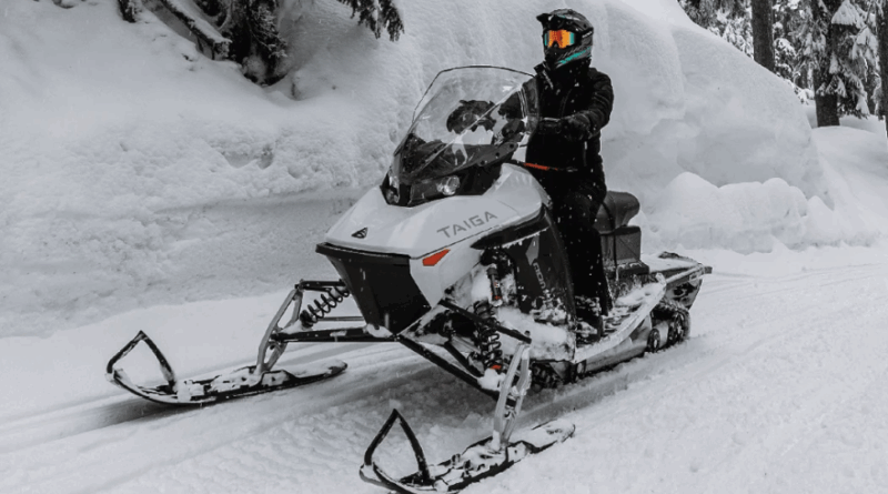 Taiga Snowmobil Nomad - All Electric Snowmobil